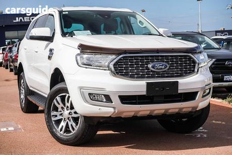 White 2022 Ford Everest Wagon Trend (Rwd)