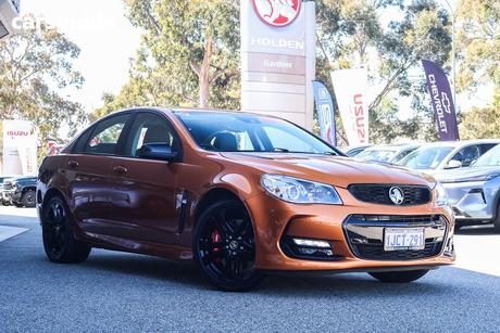 Orange 2017 Holden Commodore Sedan Ss-V Redline
