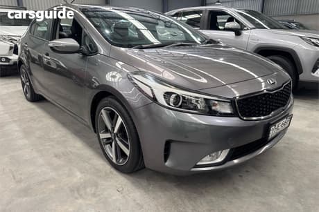 Grey 2017 Kia Cerato Sedan Sport