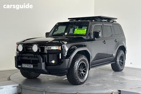 Black 2025 Toyota Landcruiser Prado Wagon Altitude