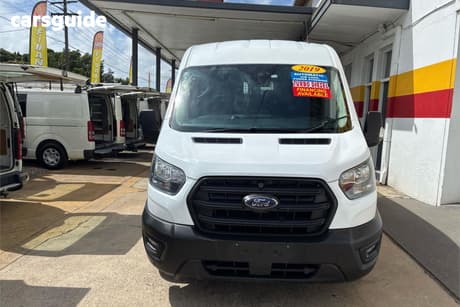 White 2019 Ford Transit Van 350L (Lwb) Fwd Hr (5 Yr)