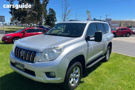 Silver 2013 Toyota Landcruiser Prado Wagon Gxl (4X4)