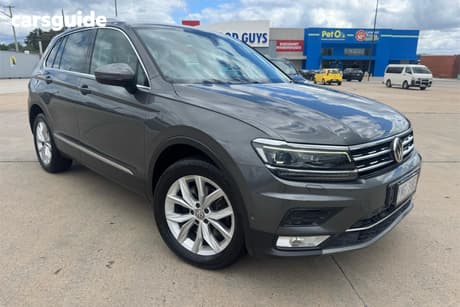 Grey 2017 Volkswagen Tiguan Wagon 140 Tdi Highline