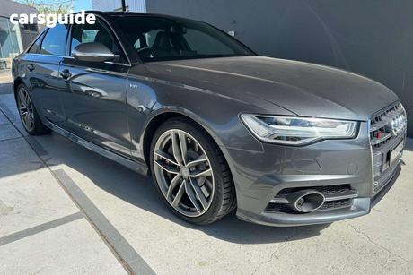 Grey 2017 Audi S6 Sedan 4.0 Tfsi