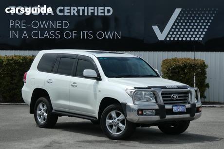White 2011 Toyota Landcruiser Wagon Sahara (4X4)