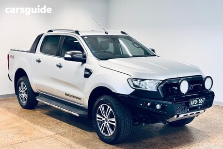 Silver 2018 Ford Ranger Dual Cab Pick-up Wildtrak 3.2 (4X4)