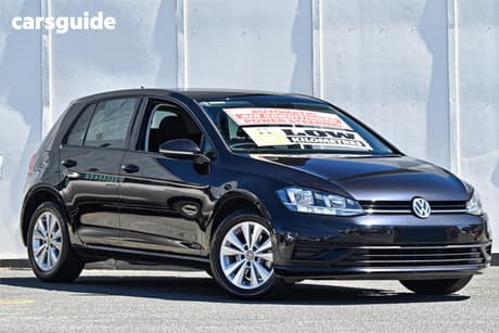 Black 2019 Volkswagen Golf Hatchback 110 Tsi Trendline