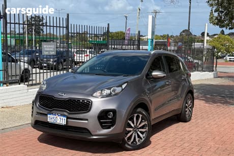 Grey 2017 Kia Sportage Wagon Sli (Fwd)