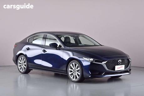 Blue 2021 Mazda 3 Sedan G20 Touring