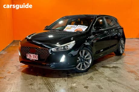 Black 2017 Hyundai I30 Hatchback Sr