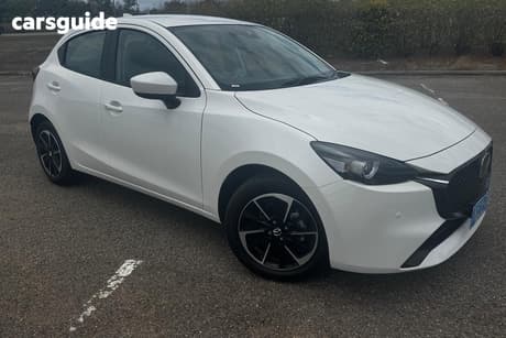 White 2026 Mazda Mazda2 Hatchback G15 Gt