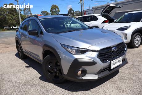 Silver 2024 Subaru Crosstrek Wagon Awd 2.0L