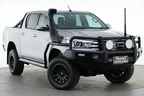 Silver 2017 Toyota Hilux Dual Cab Utility Sr5 (4X4)