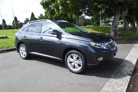 Grey 2009 Lexus RX450H Wagon Sports Luxury