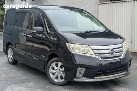 Black 2013 Nissan Serena Wagon Highway Star G (Hybrid)
