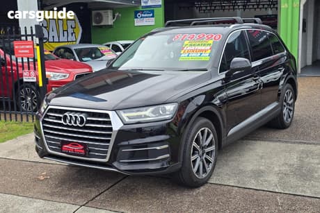 Black 2016 Audi Q7 Wagon 3.0 Tdi Quattro