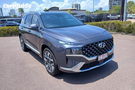 Grey 2021 Hyundai Santa FE Wagon Highlander Mpi (2Wd)