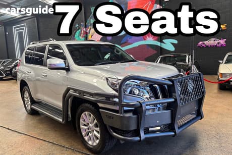 Silver 2016 Toyota Landcruiser Prado Wagon Vx (4X4)