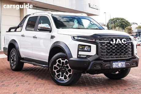 White 2025 JAC T9 UTE Dual Cab Pick-up Haven (4X4)