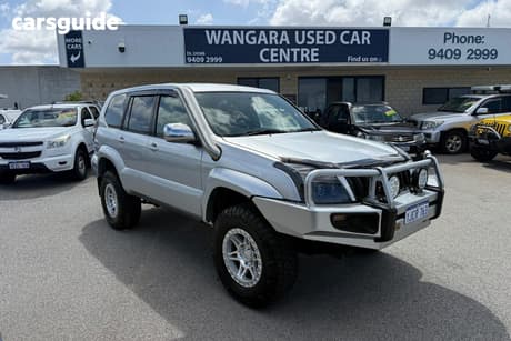 Silver 2005 Toyota Landcruiser Prado Wagon Gxl (4X4)