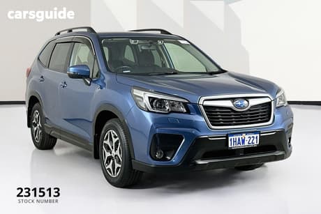 Blue 2020 Subaru Forester Wagon 2.5I-L (Awd)