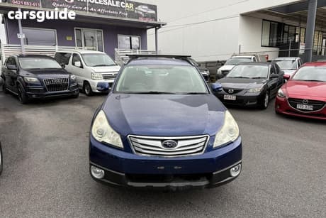 Blue 2009 Subaru Outback SUV 2.5I AWD