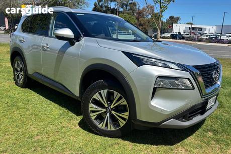 Silver 2022 Nissan X-Trail Wagon St (4Wd) 7 Seat