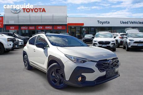 White 2023 Subaru Crosstrek Wagon Awd 2.0L