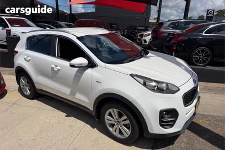 White 2017 Kia Sportage Wagon Si (Awd)