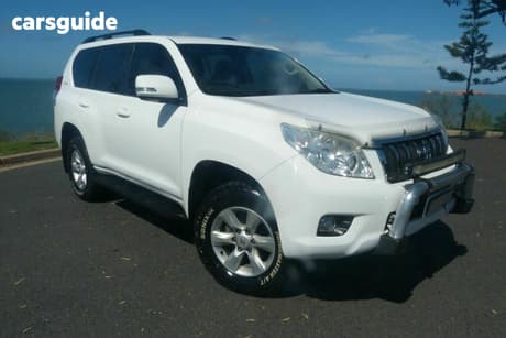 White 2013 Toyota Landcruiser Prado Wagon Gxl (4X4)