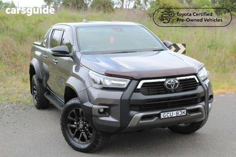 Grey 2023 Toyota Hilux Double Cab Pick Up Rogue (4X4)