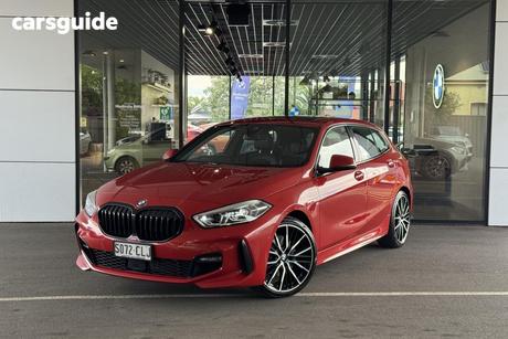 Red 2021 BMW 118I Hatchback M Sport