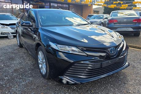Black 2020 Toyota Camry Sedan ASCENT