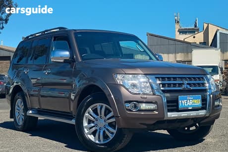 Brown 2016 Mitsubishi Pajero Wagon Gls Lwb (4X4)