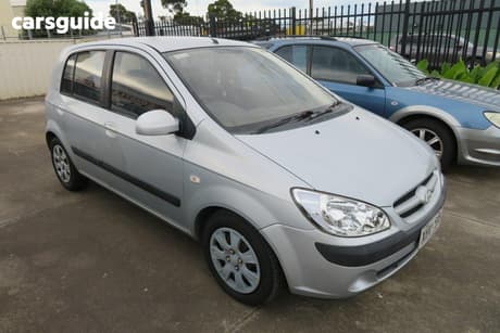 Silver 2005 Hyundai Getz Hatchback Gl