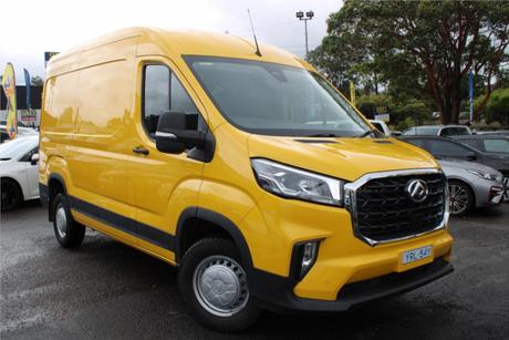 Yellow 2024 LDV Deliver 9 Van Mwb Mid Roof