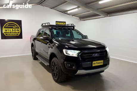 Black 2021 Ford Ranger Double Cab Pick Up Wildtrak 2.0 (4X4)
