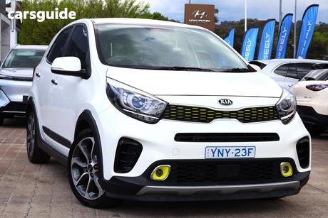 White 2019 Kia Picanto Hatchback Ao Edition