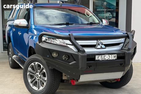 Blue 2021 Mitsubishi Triton Double Cab Pick Up Gls (4X4)