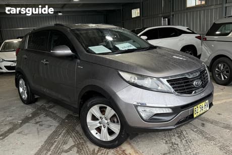 Silver 2011 Kia Sportage Wagon Sli (Awd)