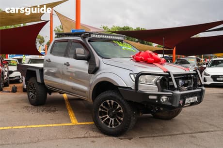 Grey 2016 Ford Ranger Dual Cab Pick-up Wildtrak 3.2 (4X4)