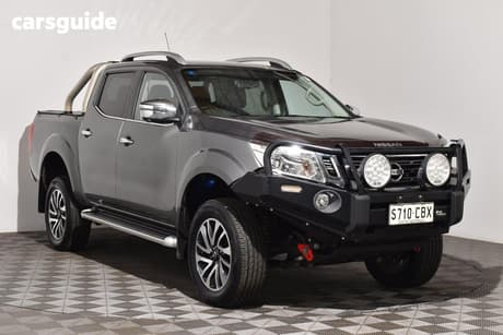Grey 2018 Nissan Navara Dual Cab Utility St-X (4X4)