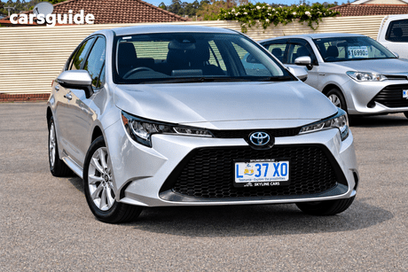Silver 2021 Toyota Corolla Sedan Ascent Sport + Navigation