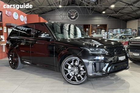 Black 2021 Land Rover Range Rover Sport Wagon Di6 Se (183Kw)