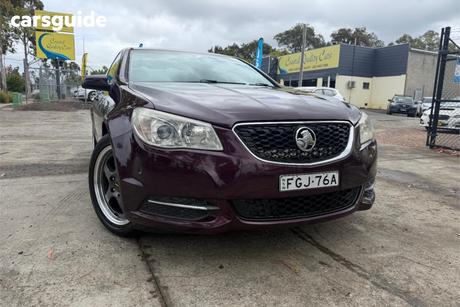 Purple 2014 Holden Commodore Sedan Evoke