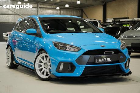 Blue 2016 Ford Focus Hatchback Rs