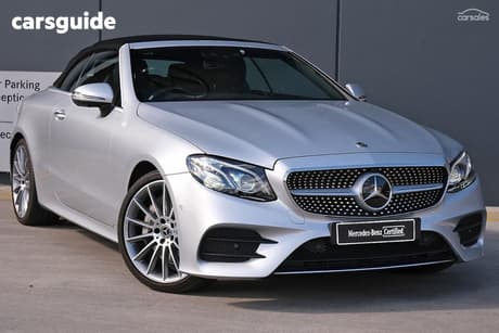 Silver 2020 Mercedes-Benz E300 Cabriolet