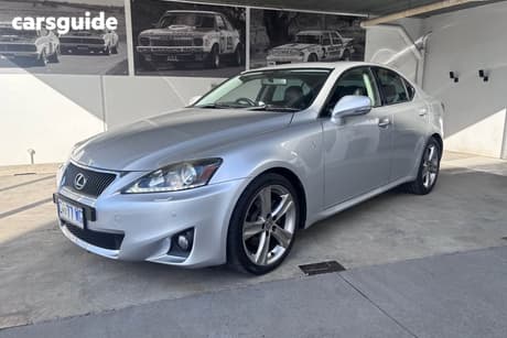 Silver 2012 Lexus IS250 Sedan Prestige