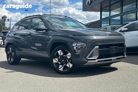 Grey 2024 Hyundai Kona Wagon Premium