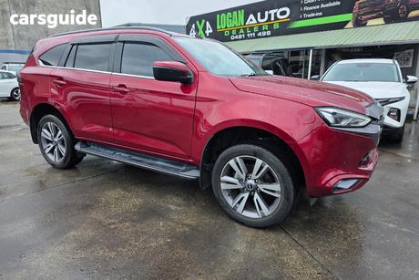 Burgundy 2024 Isuzu MU-X Wagon Ls-T (4X4)